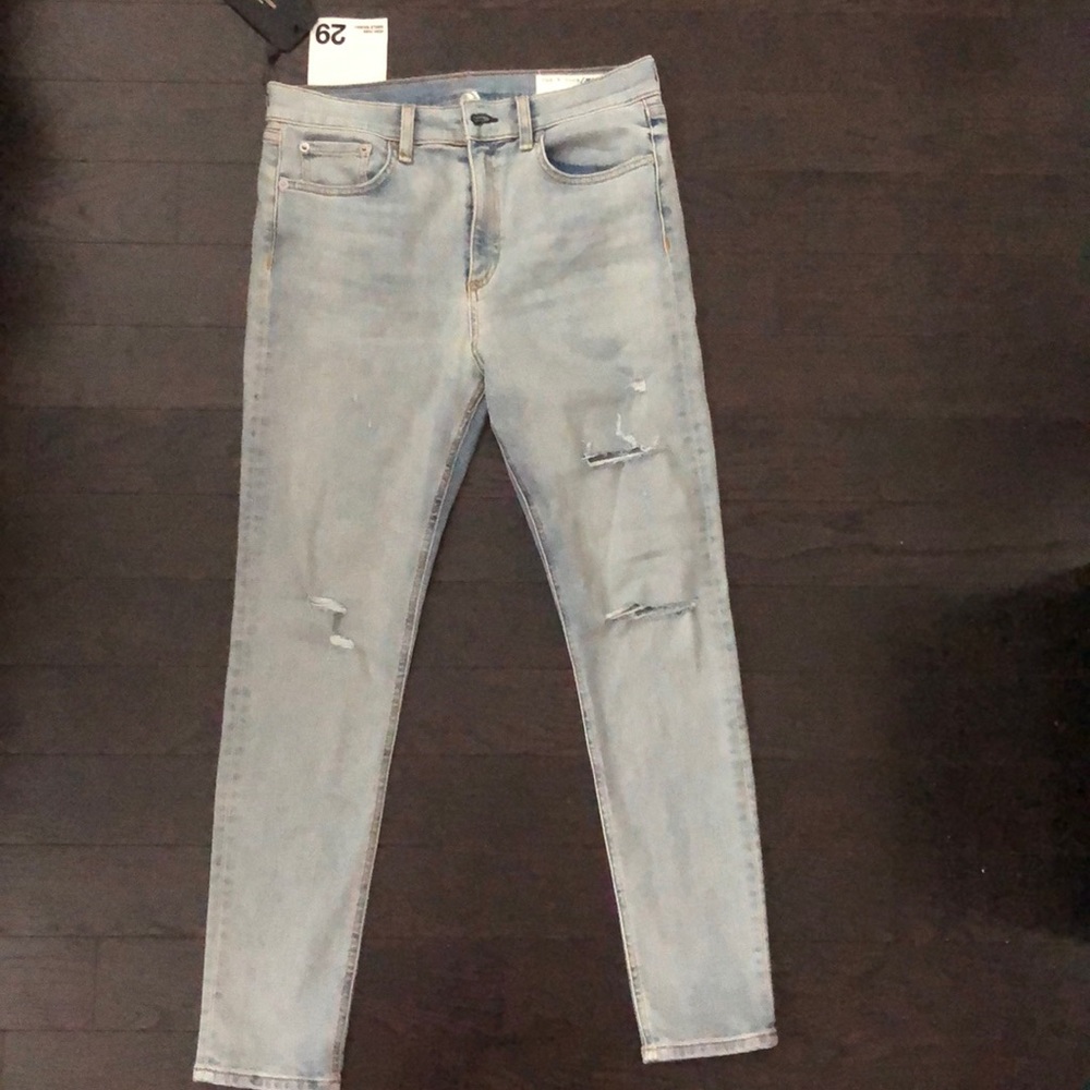 NEW rag & bone high rise ankle skinny jeans